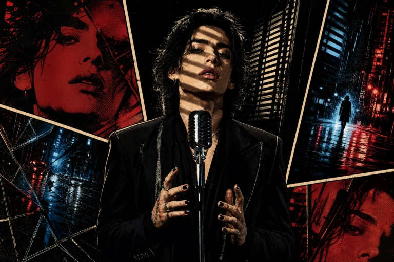 Neo-noir Comic kolaj stili
