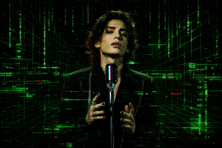 Matrix Glitch kolaj stili