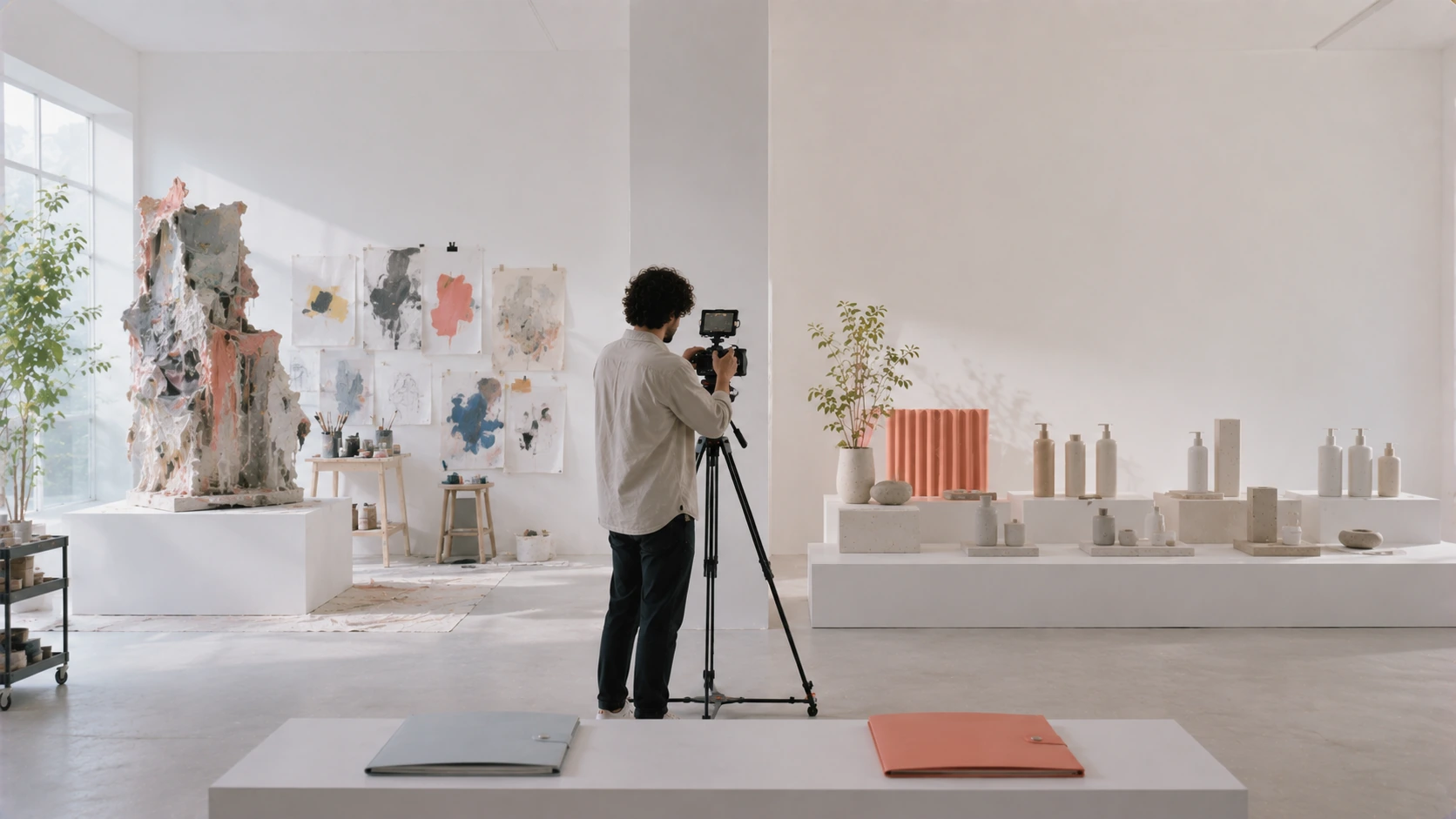 AI Commercials vs. Stock Footage Ads: An Honest Comparison için aydınlık, ultra gerçekçi ve sinematik görsel