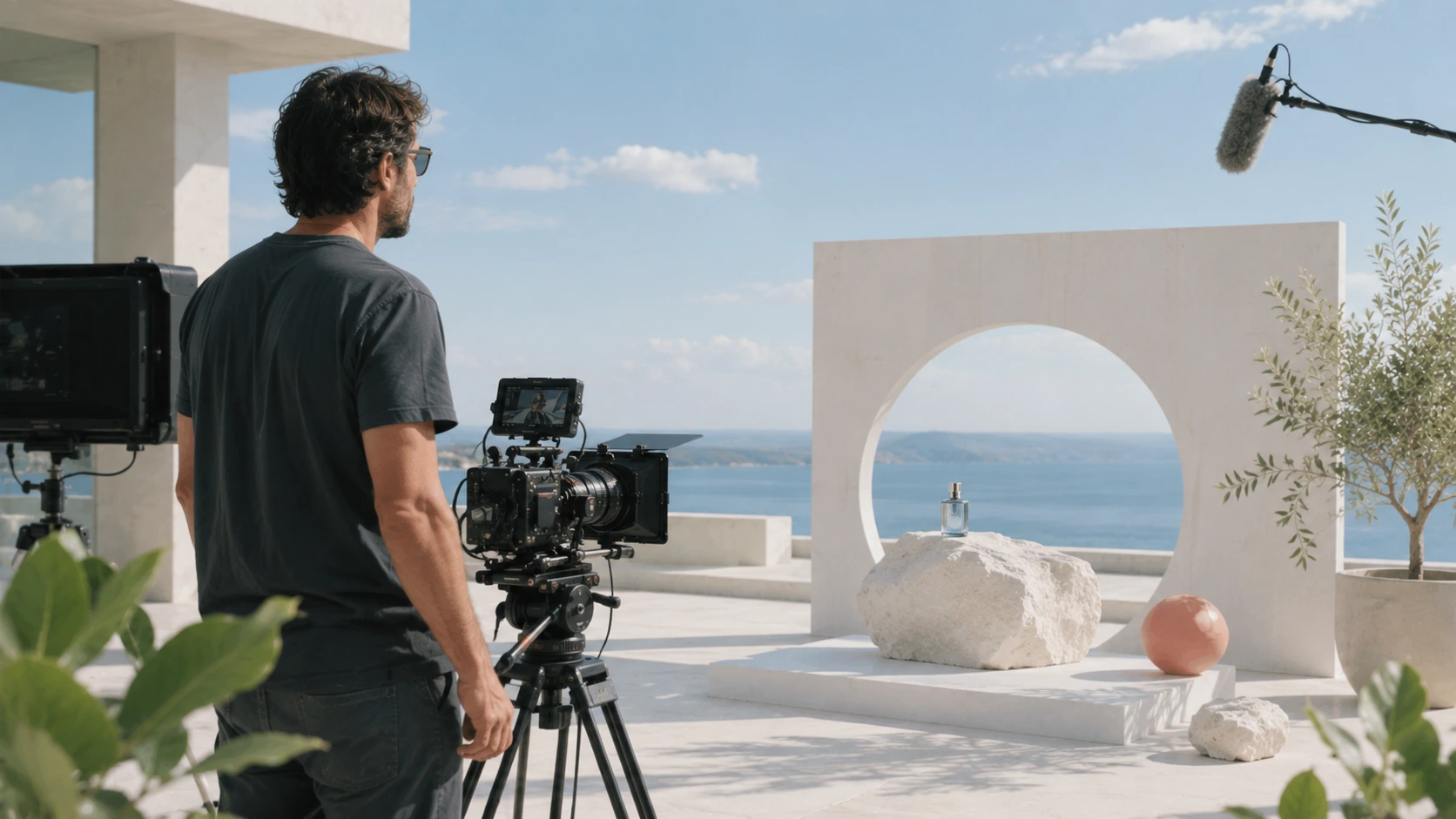AI Music Video Production for Record Labels and Release Campaigns için aydınlık, ultra gerçekçi ve sinematik görsel