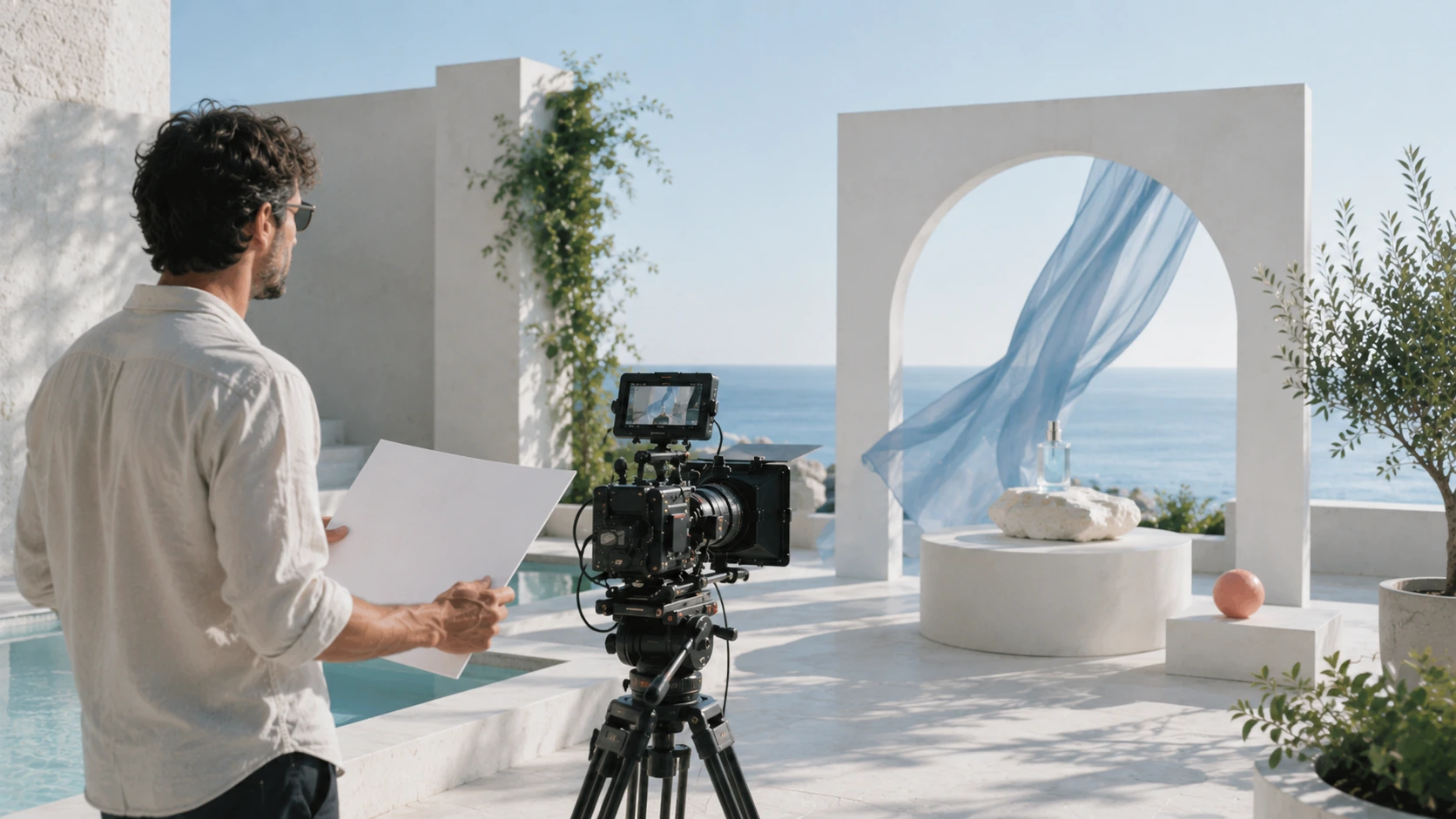 AI Social Media Video Production: Short-Form Content That Converts için aydınlık, ultra gerçekçi ve sinematik görsel