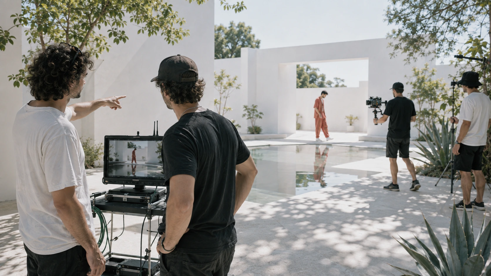Directing AI: What Creative Direction Actually Means in AI Filmmaking için aydınlık, ultra gerçekçi ve sinematik görsel