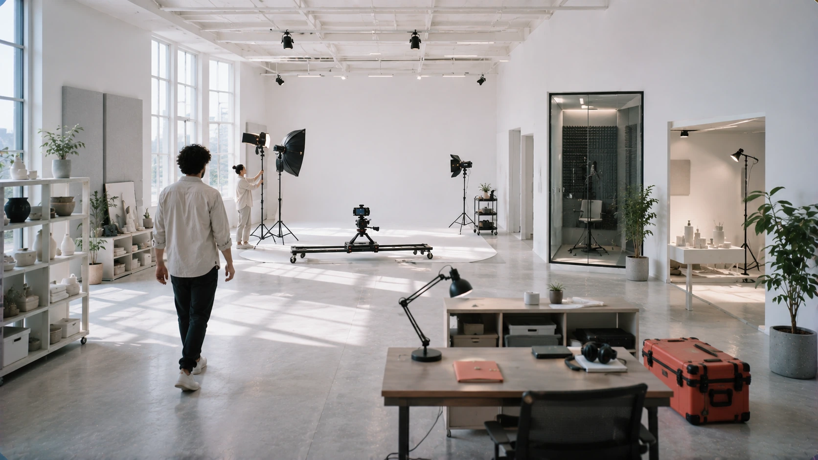 How Long Does AI Film Production Actually Take? için aydınlık, ultra gerçekçi ve sinematik görsel