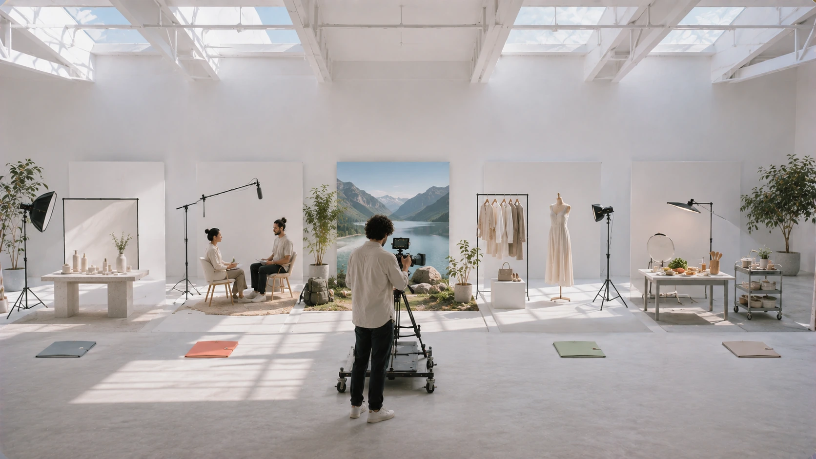 Questions to Ask Before Hiring an AI Film Production Studio için aydınlık, ultra gerçekçi ve sinematik görsel